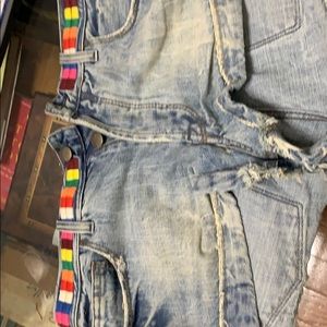 Free People Denim Shorts like new W -27